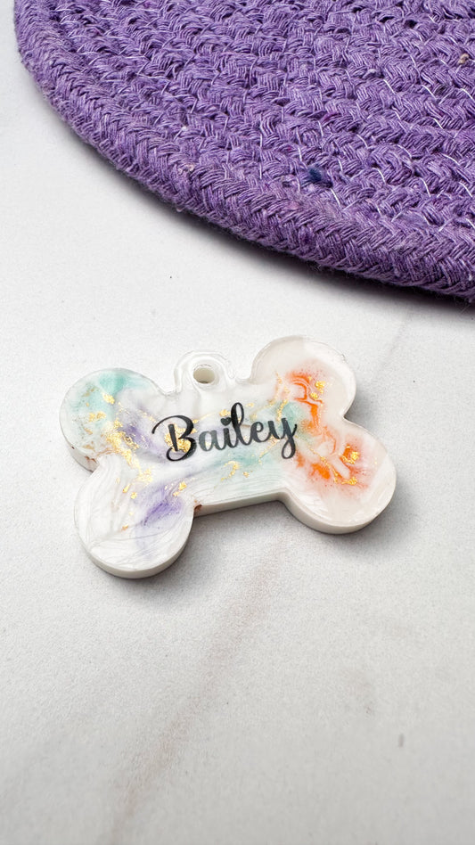 Pawstract - Custom Dog tag - Made with Corazon