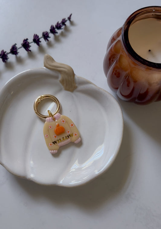 Sweater Weather Shine - Personalized Glow in the Dark Pet Tag for Dogs & Cats