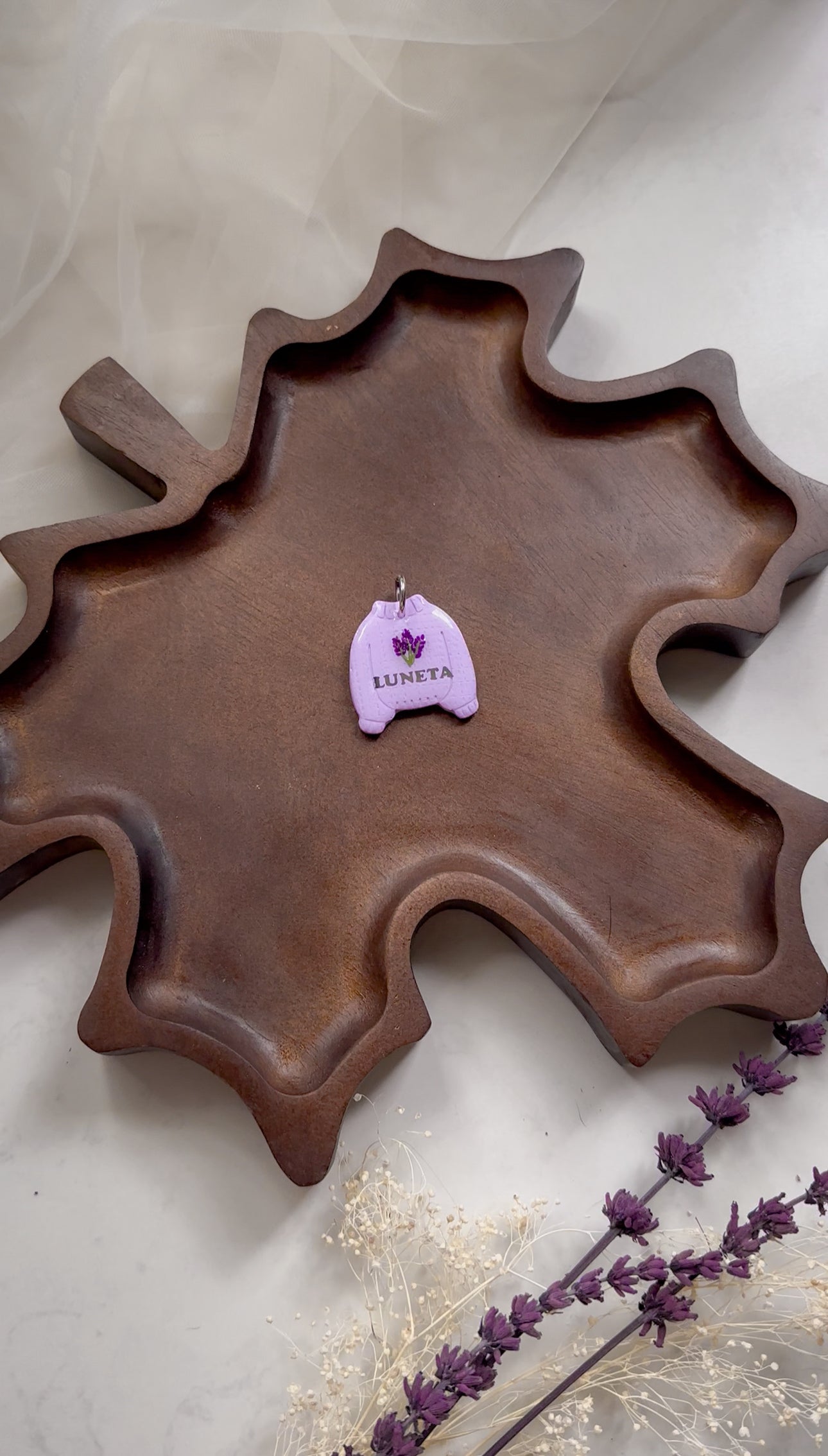Lavender Hug – Pet Tag for Dogs, Cats & All Pets