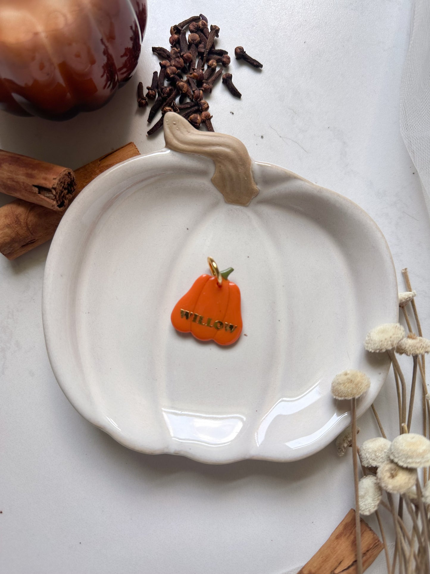 Pumpkin Love - Personalized Pet Tag for Dogs & Cats