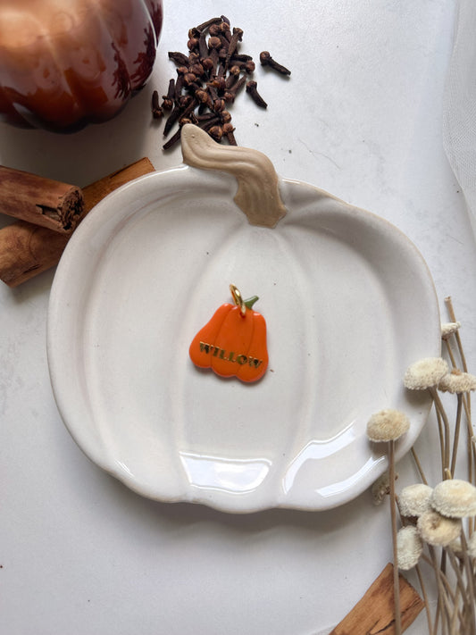 Pumpkin Love - Personalized Pet Tag for Dogs & Cats