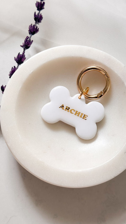 Eternal Ivory – A Timeless Pet Tag for Dogs, Cats & All Pets