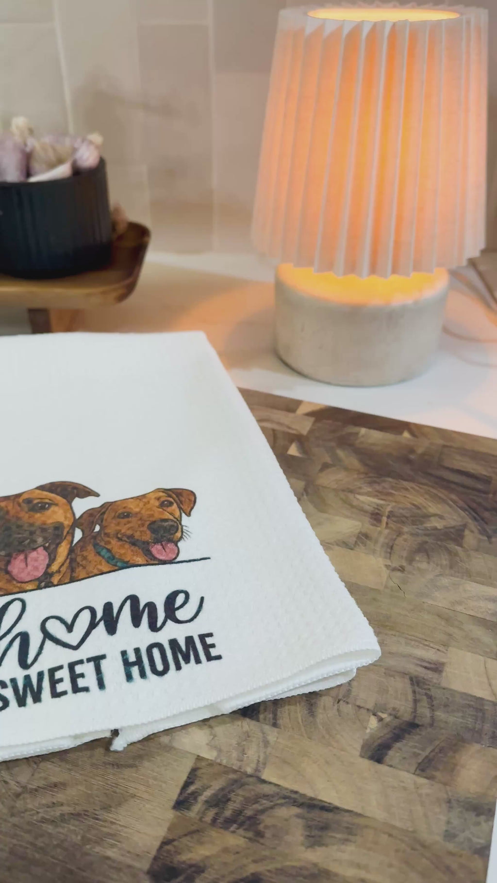 Custom Personalized Kitchen Towel