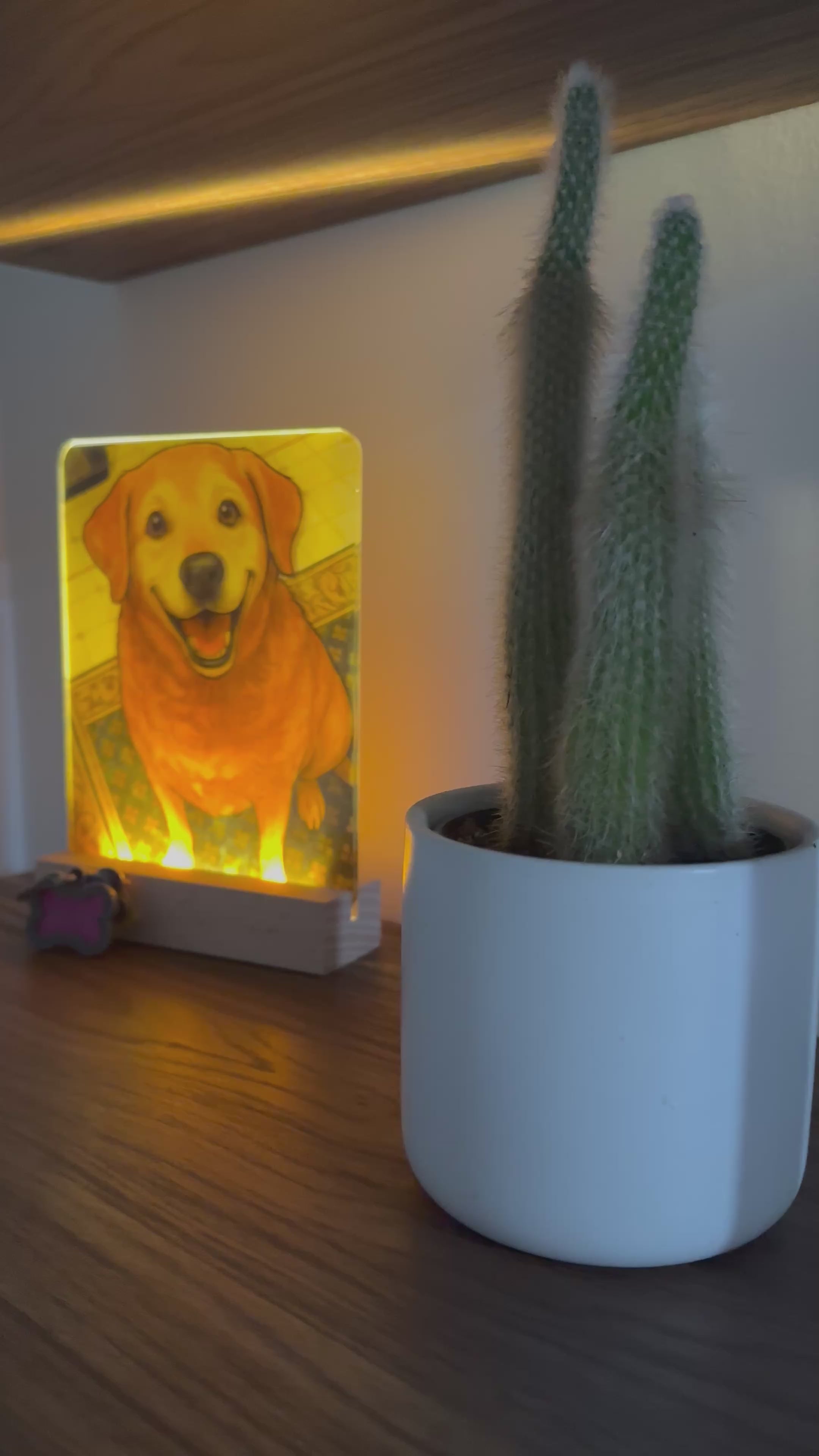 Dog Memorial Acrylic Plaque – Personalized Pet Tribute