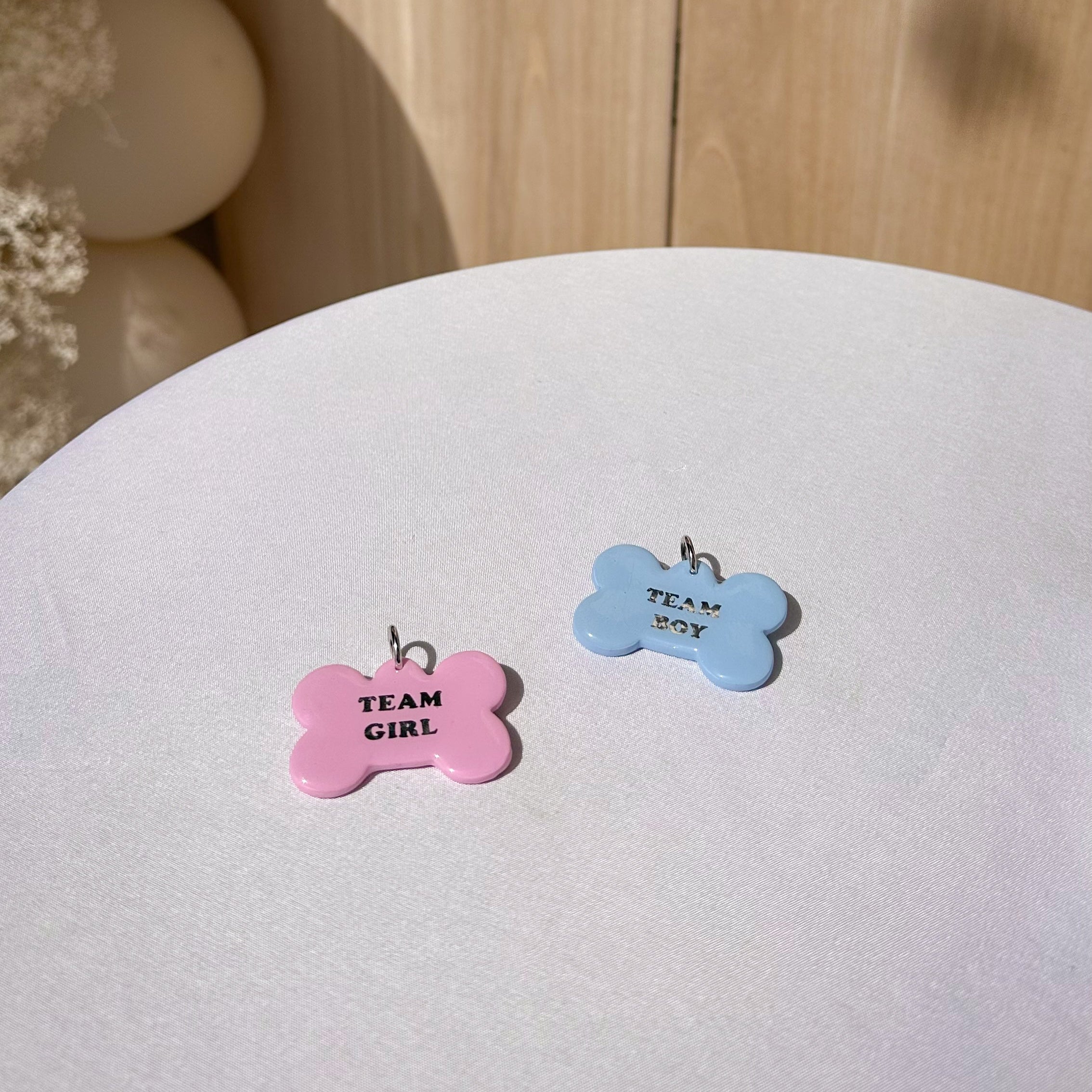 Team Boy or Team Girl? - Pet id tag