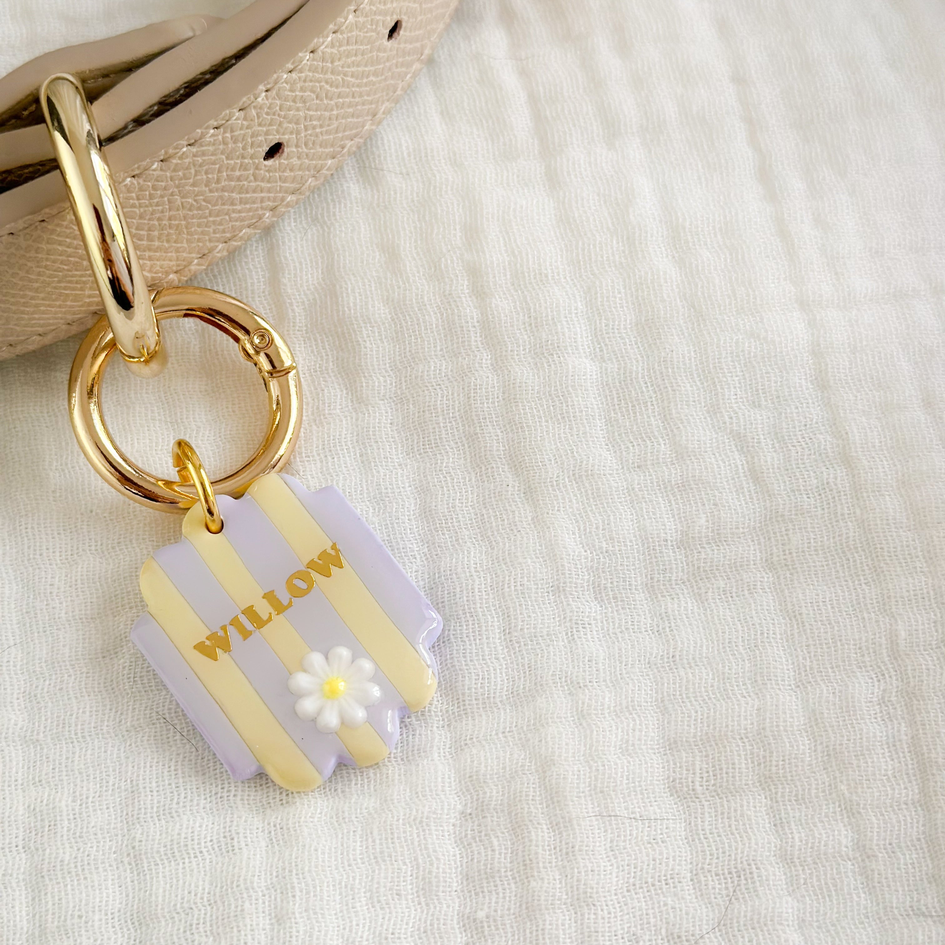 Wandering Wildflower- Pet ID Tag